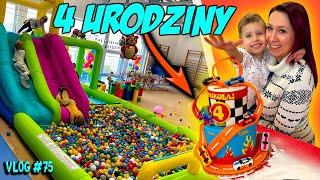 4 URODZINY MIKOŁAJA  MEGA BASEN i 3500 KULEK 🟢🟨🟣 Impreza niespodzianka Marivo Vlog #75