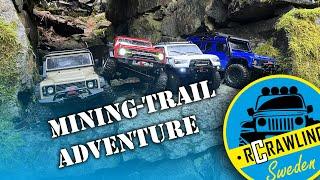 MINING-TRAIL ADVENTURE with 1/10 RC Crawler Cars