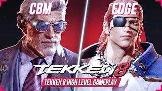 TEKKEN 8  CBM (VICTOR)  Vs  EDGE (HWOARANG) T8 Best High Level Ranked Match 