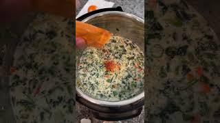 How to make Instant Pot Crab Callaloo | #shorts #instantpot #callaloo #trinifood