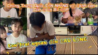 Lần đầu tiên Vương Lan đánh con_Chồng Trung Quốc đưa con đi ăn BÙ ĐẮP_Bảo Minh ngoan đến ĐAU LÒNG?