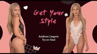 Sexy Lingerie &  Nightgown Try On Haul | Avidlove ft. Lexi Nicole