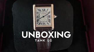 Unboxing my new watch | Tank Louis Cartier