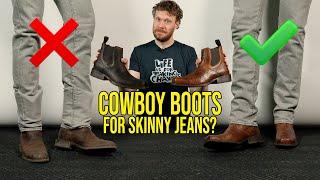 Cowboy boots for skinny jeans? | Ariat Midtown Rambler