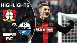 Bayer Leverkusen vs. SC Paderborn | German Cup Highlights | ESPN FC