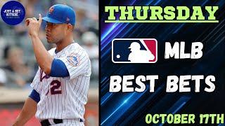 6-2 Run! MLB Playoff Best Bets, Picks, & Predictions for Today, October 17th!