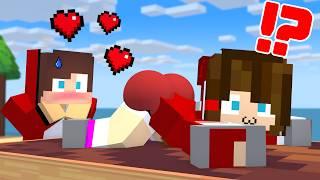 MAIZEN : JJ Sister on ISLAND of DAMNED? JJ  - Minecraft Animation JJ & Mikey