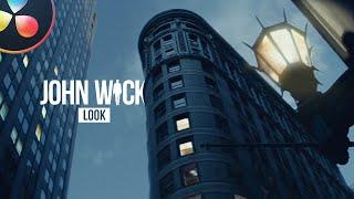 How to get the John Wick look | DaVinci Resolve 16 Tutorial
