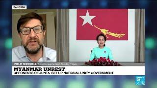 Opponents of Myanmar's junta set up national unity government