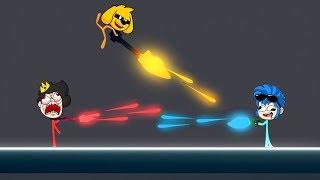 ¡SI TE RÍES PIERDES NIVEL STICK FIGHT 2!  MIKECRACK STICK FIGHT #2