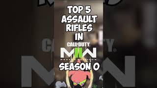 TOP 5 ARs IN MWII SEASON 0! | Call of Duty Shorts
