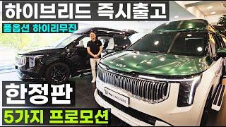 마지막 무료 5가지 증정 프로모션 D컷 핸들 1열 헤드레스트 2열 등판테이블 3열 침상시트 리무진 시트 풀 바디킷 카니발 하이브리드 하이리무진 즉시출고 YNJ 와이앤제이리무진