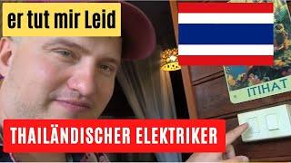 Thai Elektriker verzweifelt: Er bekommt es einfach nicht hin!