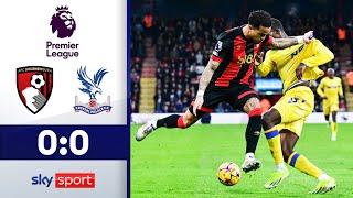 Cherries verpassen nächsten Dreier! | AFC Bournemouth - Crystal Palace | Highlights Premier League