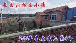 4万就能买个300平米大院？实拍长白山林区小镇，感觉到了人生巅峰