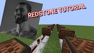 How to play Gigachad theme on Noteblocks? (Redstone version)