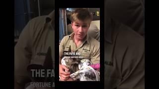 Robert Irwin the son of Steve Irwin His journey#steveirwin #robertirwin #crocodile #steve #fun