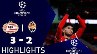 PSV - Shakhtar Donetsk 3-2 Samenvatting | UEFA Champions League - 2024/2025