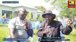 Kolo the legendary vocalist of Kalambya Ngoleni and Kyanganga of late Peter Muambi 