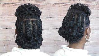 60's FLAT TWIST PROTECTIVE STYLE / NATURAL HAIR /