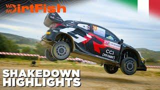 Shakedown Highlights | WRC Rally Italia Sardegna 2024