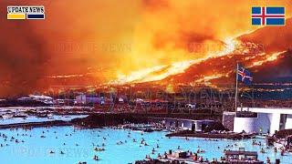 Horrible Today: Iceland Update | Live Footage of Iceland Hell LAVA Eruption Flows Into Blue Lagoon