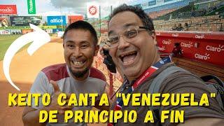 El se define como un JAPONEZOLANO y nos CANTA "VENEZUELA"