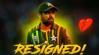 Babar Azam Resigned from Captaincy ● Farewell Edit 