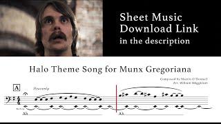 Halo Theme Song - Sheet Music