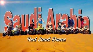 Red Sand Dunes in Saudi Arabia | Winter Season