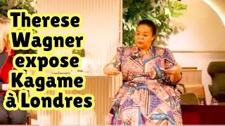 Interview percutante de Therese Kayikwamba Wagner expose Kagame à Londres, Royaume Uni