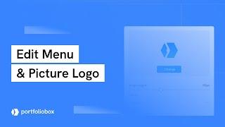 Customising Menus and Logos in Portfoliobox