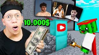 مسابقة رسم اليوتيوبر الصح في ماين كرافت يربح 10,000$ دولار !!