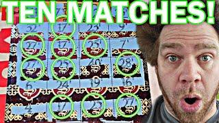 BIG WIN! 10 MATCHES! BRAND NEW Texas Lottery Scratch Off Tickets! | ARPLATINUM