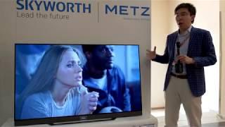 Metz S9A 4K OLED TV 1st Look at IFA Global Press Conference 2019