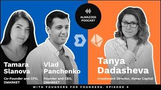 Startup story of Dmarket with founders Vlad Panchenko and Tamara Slanova | PART 1