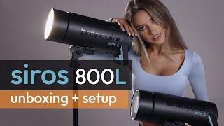 Broncolor Siros 800L Outdoor Kit: Unboxing, Setup & Features