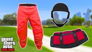 GTA 5 HOW TO GET RED JOGGERS AND DUFFEL BAG 1.69! *SUPER EASY*