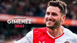 Santiago Giménez 2023 ► Crazy Skills, Assists & Goals - Feyenoord | HD