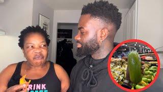 MY JAMAICAN MOM TRIES HAWAIIAN PLANTAIN FOR THE FIRST TIME | This Was Her Reaction | Hawt Chef