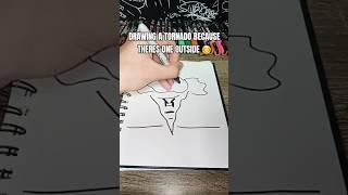 There Realy is a Tornado #art #tornado #funny #shorts