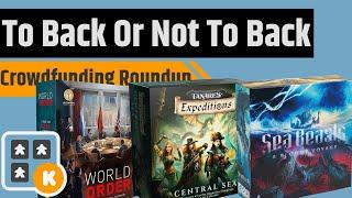 To Back Or Not To Back - Clans of Caledonia, Sweet Lands, World Order & More!!!