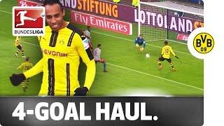 Unbelievable Aubameyang! Four Goals in Dortmund's Win at Hamburg