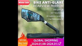 자전거 눈부심 방지 백미러/WEST BIKING Anti-glare electric scooter mirror, handlebar rear view