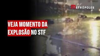 Veja momento da explosão no STF