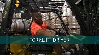 Meet Harris - Forklift Driver for Saddle Creek Logistics Services