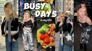  busy days in my life | съемка ‘EZ’ - MANNEQUEEN, образы из Pinterest, стажировка в агентстве