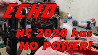 Echo HC 2020 Hedge Trimmer has No Power!