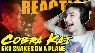 HE’S BACK!!!!!!! COBRA KAI 6X8 Snakes on a Plane INSANE REACTION!