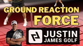 Ground Reaction Force Explained Simple - Golf Ground Reaction Force with World Champion Justin James